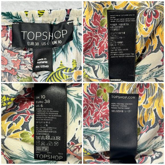 3pc Outfit Womens 6 Athleta Paper Bag Shorts & TopShop Flowy Crop Puma M Sweater - Picture 11 of 16